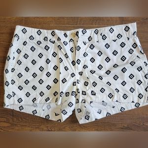 Geo print shorts